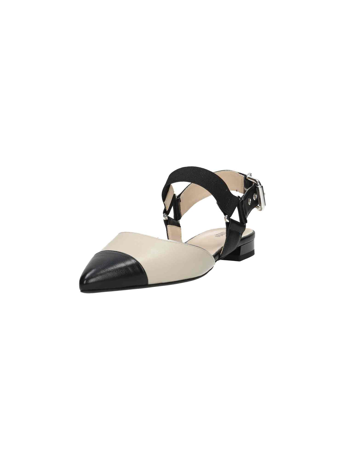 E409515D Nappa Pandora Nero Nappa Pandora Ivory Microlite Doha 746 N | Bildmaterial bereitgestellt von SHOES.PLEASE.