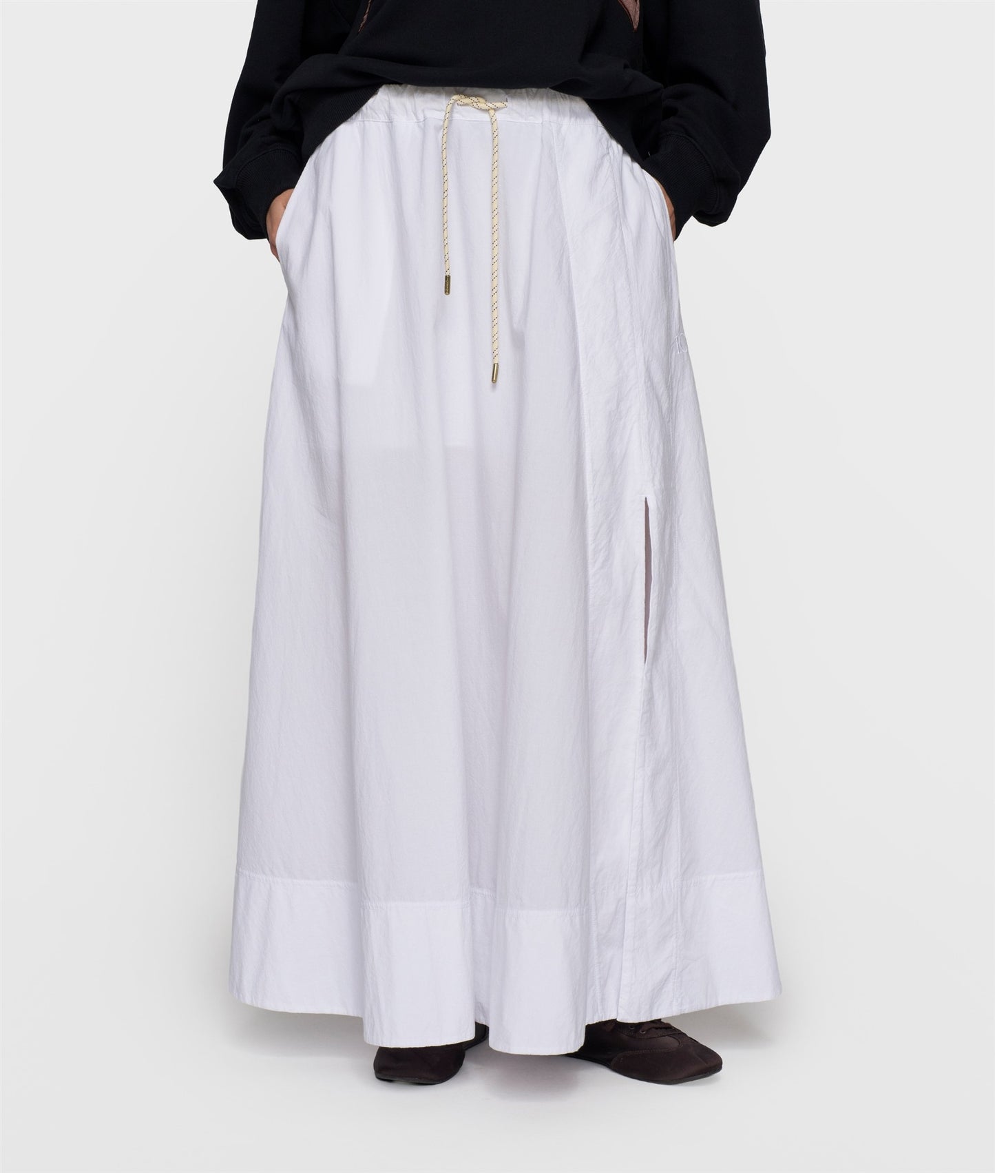 Skirt Poplin white | Bildmaterial bereitgestellt von SHOES.PLEASE.