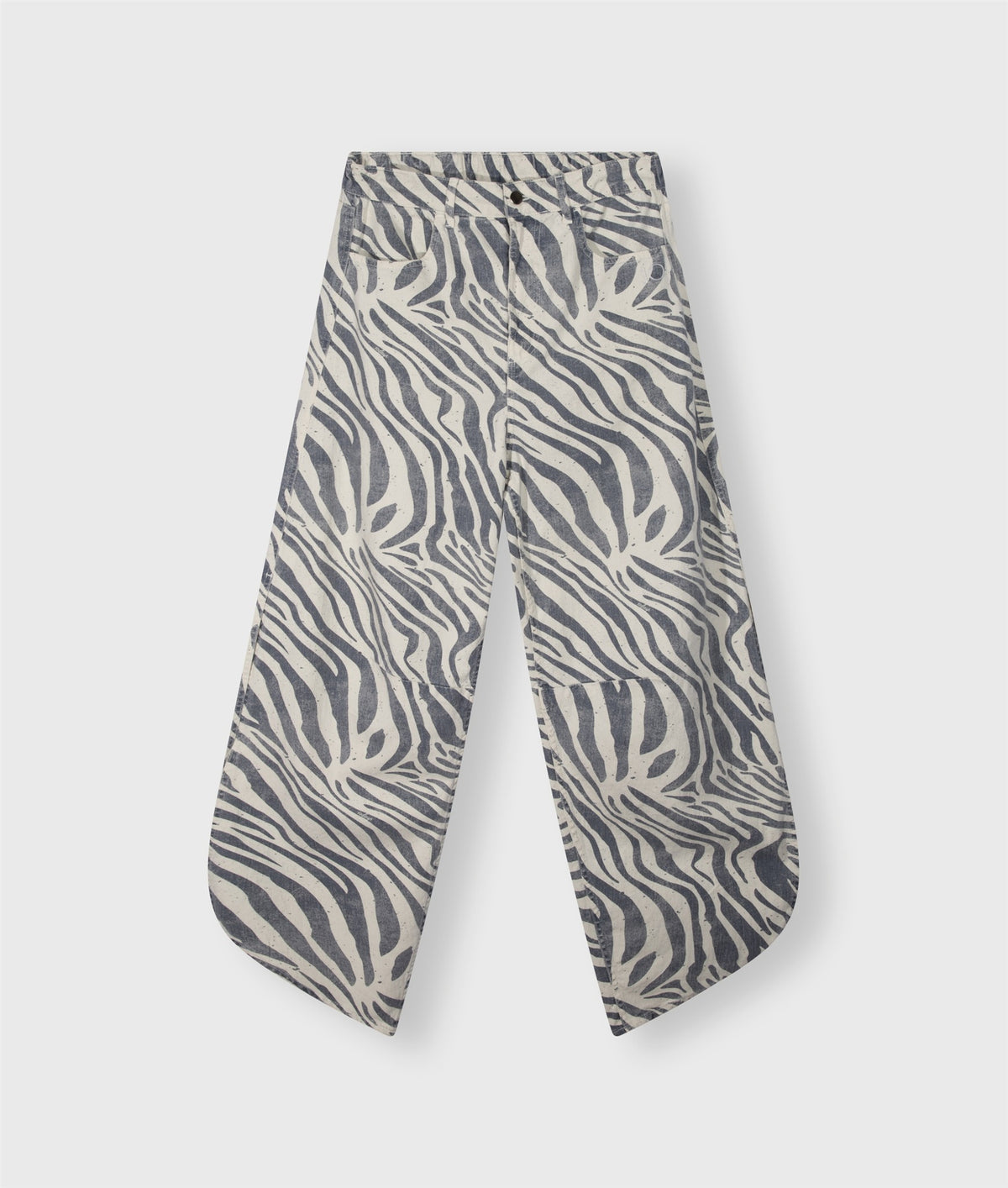 Western Pants Zebra light vanilla | Bildmaterial bereitgestellt von SHOES.PLEASE.