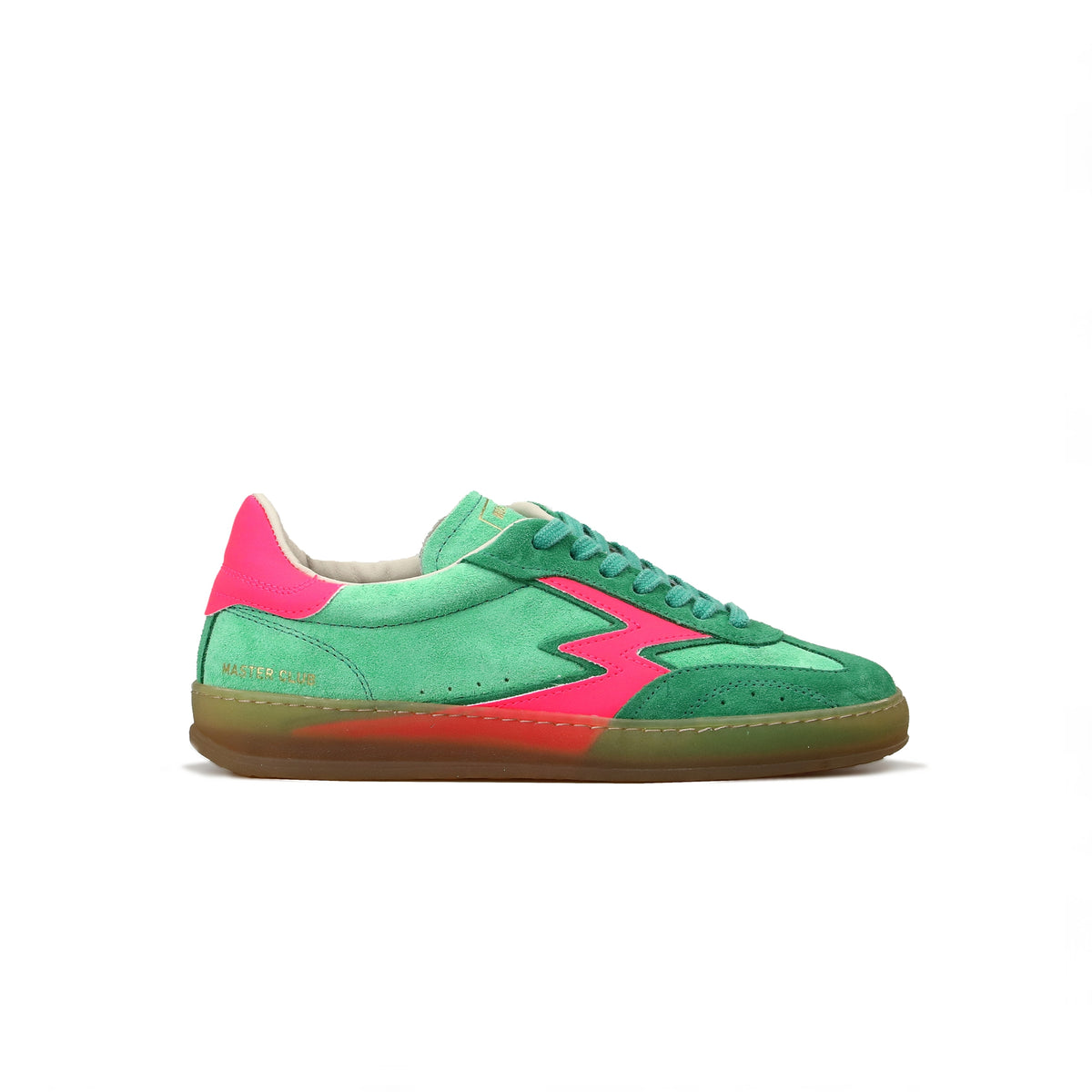Club Fucsia Fluo Rubber Club green fucsia | Bildmaterial bereitgestellt von SHOES.PLEASE.