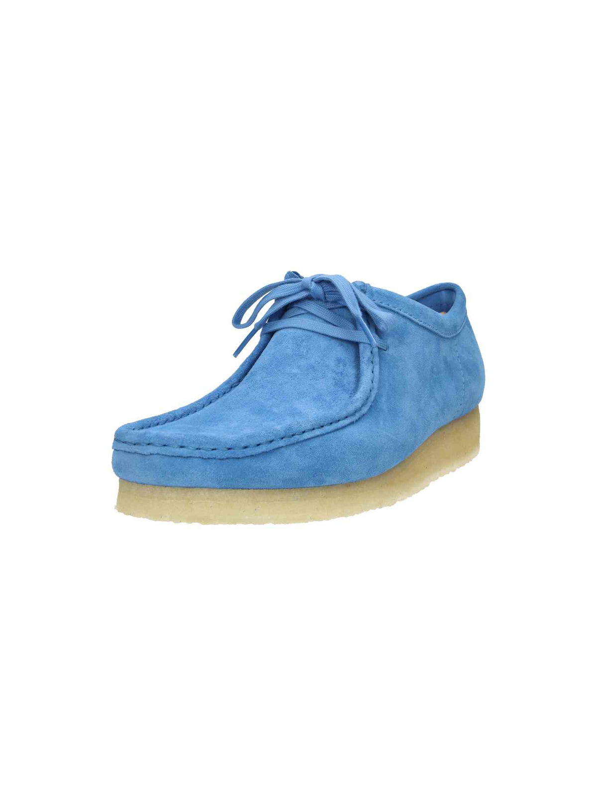 Wallabee blue suede | Bildmaterial bereitgestellt von SHOES.PLEASE.