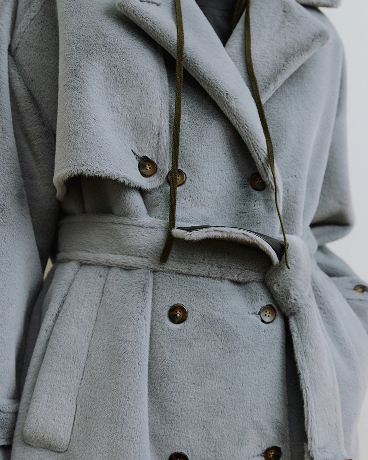 Jan Trench Coat steel | Bildmaterial bereitgestellt von SHOES.PLEASE.