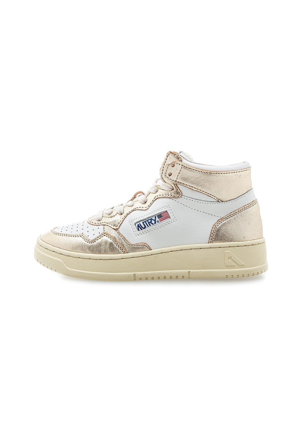 AUTRY 01 MID WOM LEAT/LEAT platinum | Bildmaterial bereitgestellt von SHOES.PLEASE.