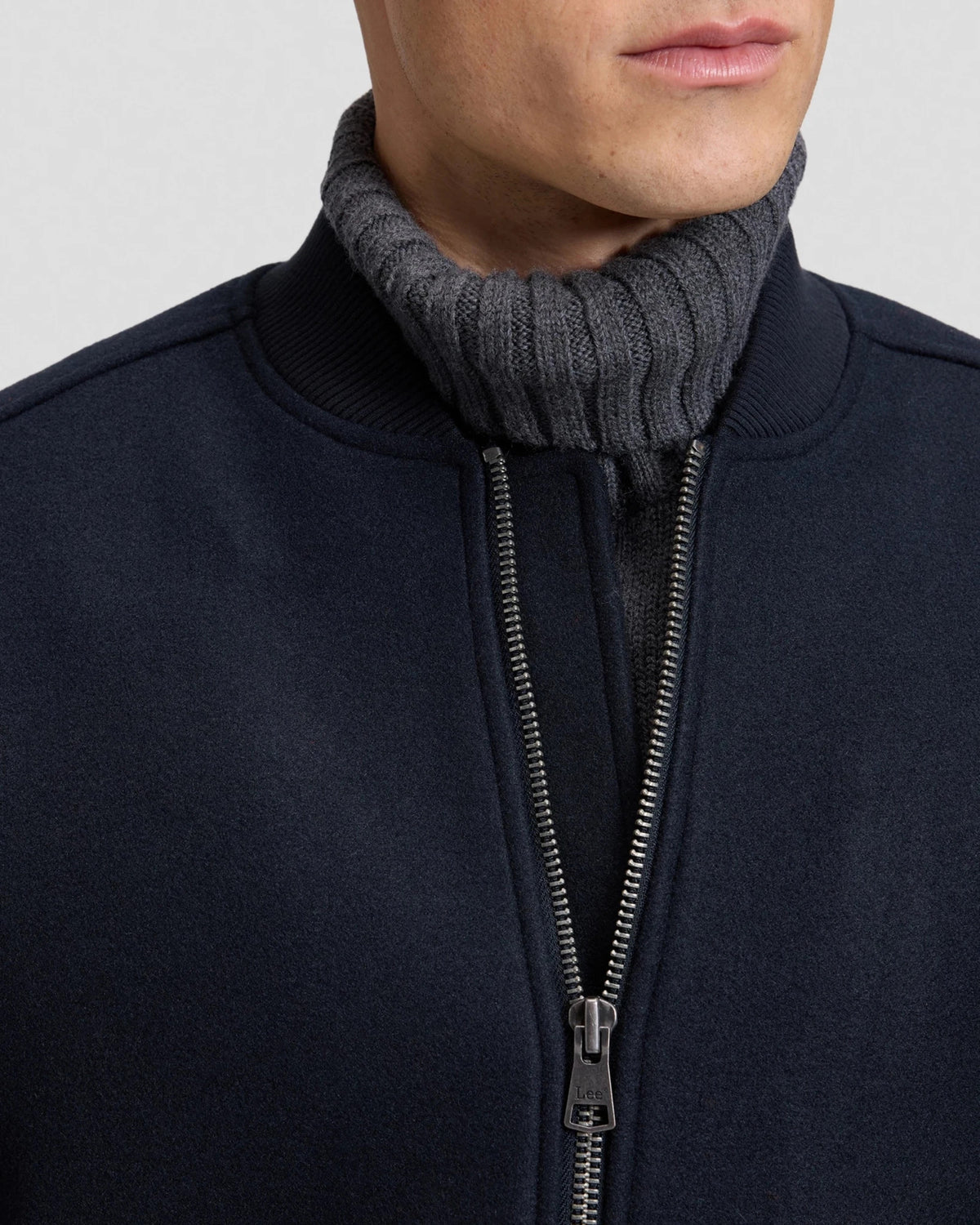 WOOL BOMBER black | Bildmaterial bereitgestellt von SHOES.PLEASE.