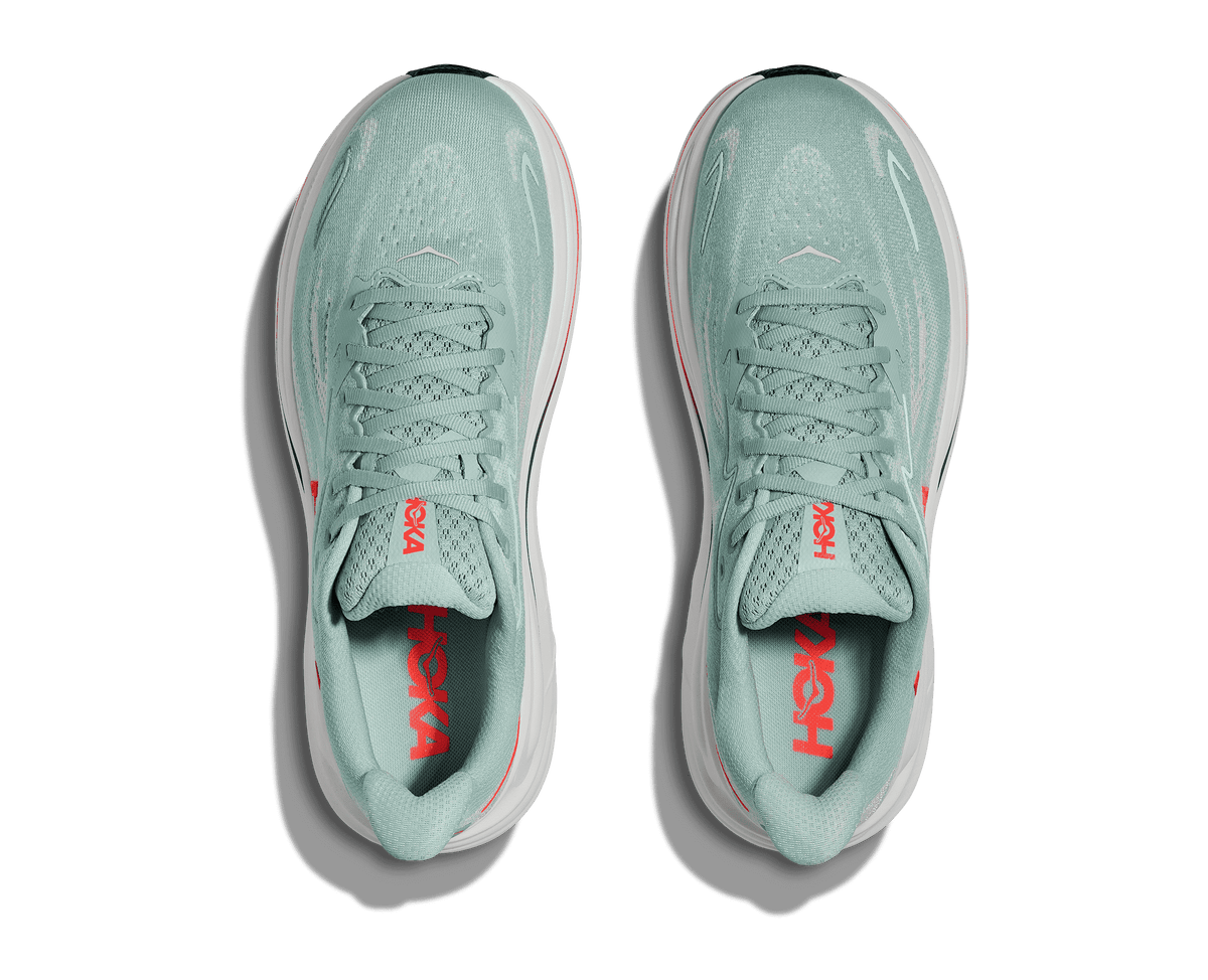 HOKA Laufschuhe Herren Clifton 10 grün | Bildmaterial bereitgestellt von SHOES.PLEASE.