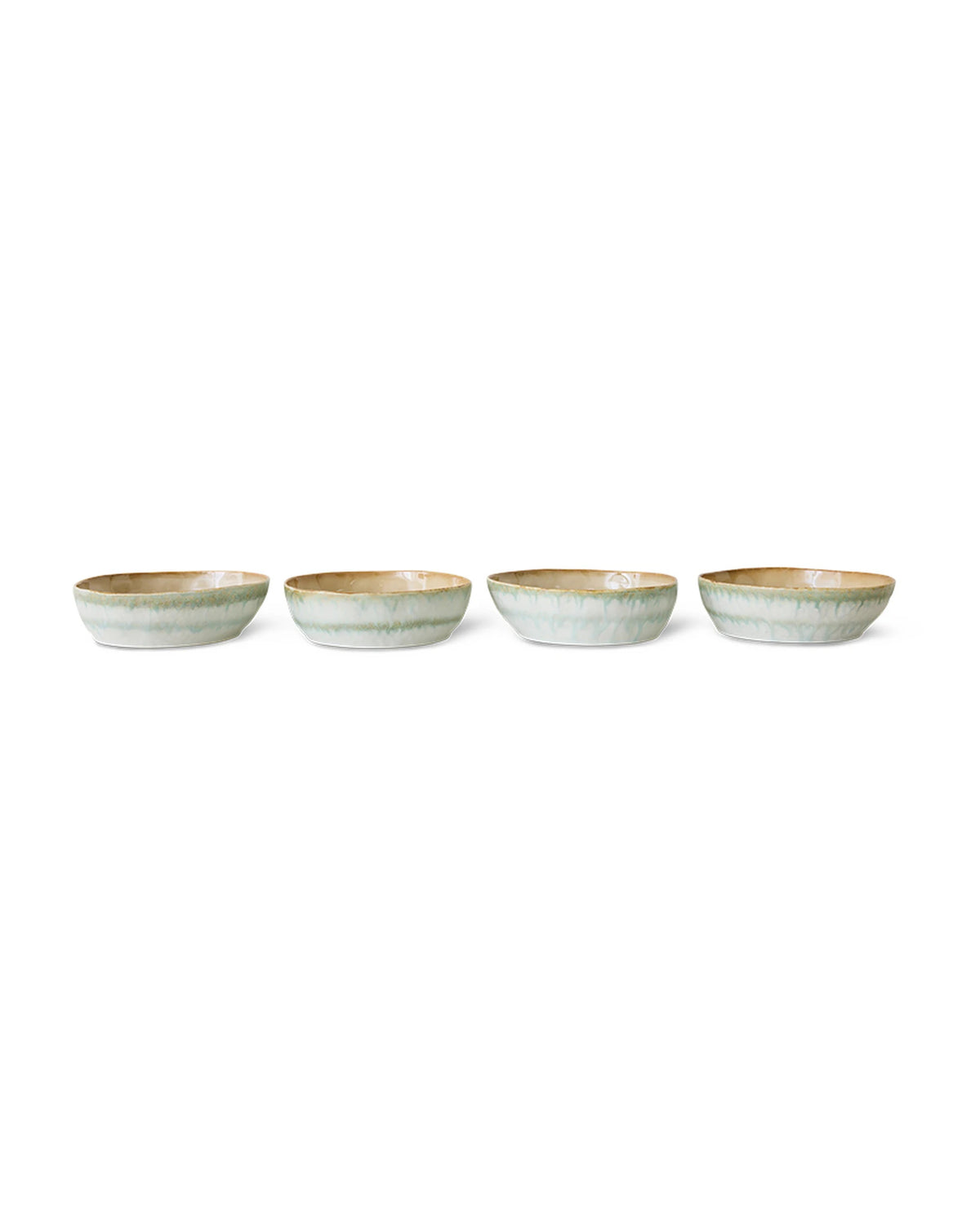 70s ceramics: pasta bowls, petal (set of 2) multicolour | Bildmaterial bereitgestellt von SHOES.PLEASE.