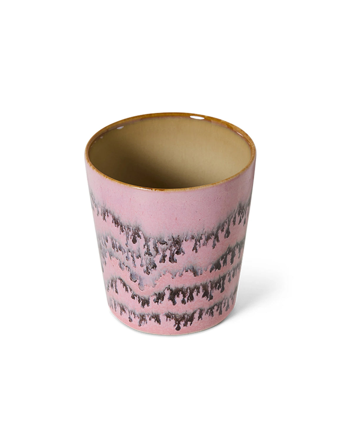 70s ceramics: coffee mug, bubble multicolour | Bildmaterial bereitgestellt von SHOES.PLEASE.