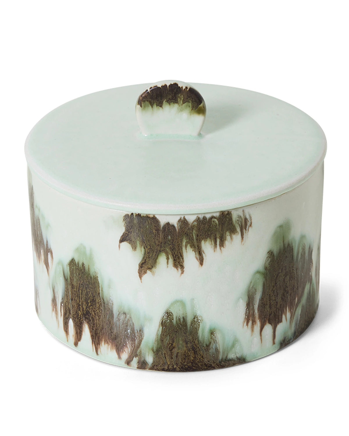 70s ceramics: cookie jar, tide multicolour | Bildmaterial bereitgestellt von SHOES.PLEASE.