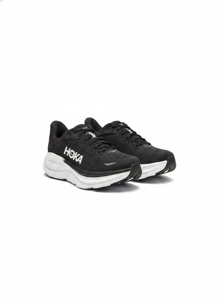 HOKA Laufschuhe Herren Bondi 9 schwarz | Bildmaterial bereitgestellt von SHOES.PLEASE.