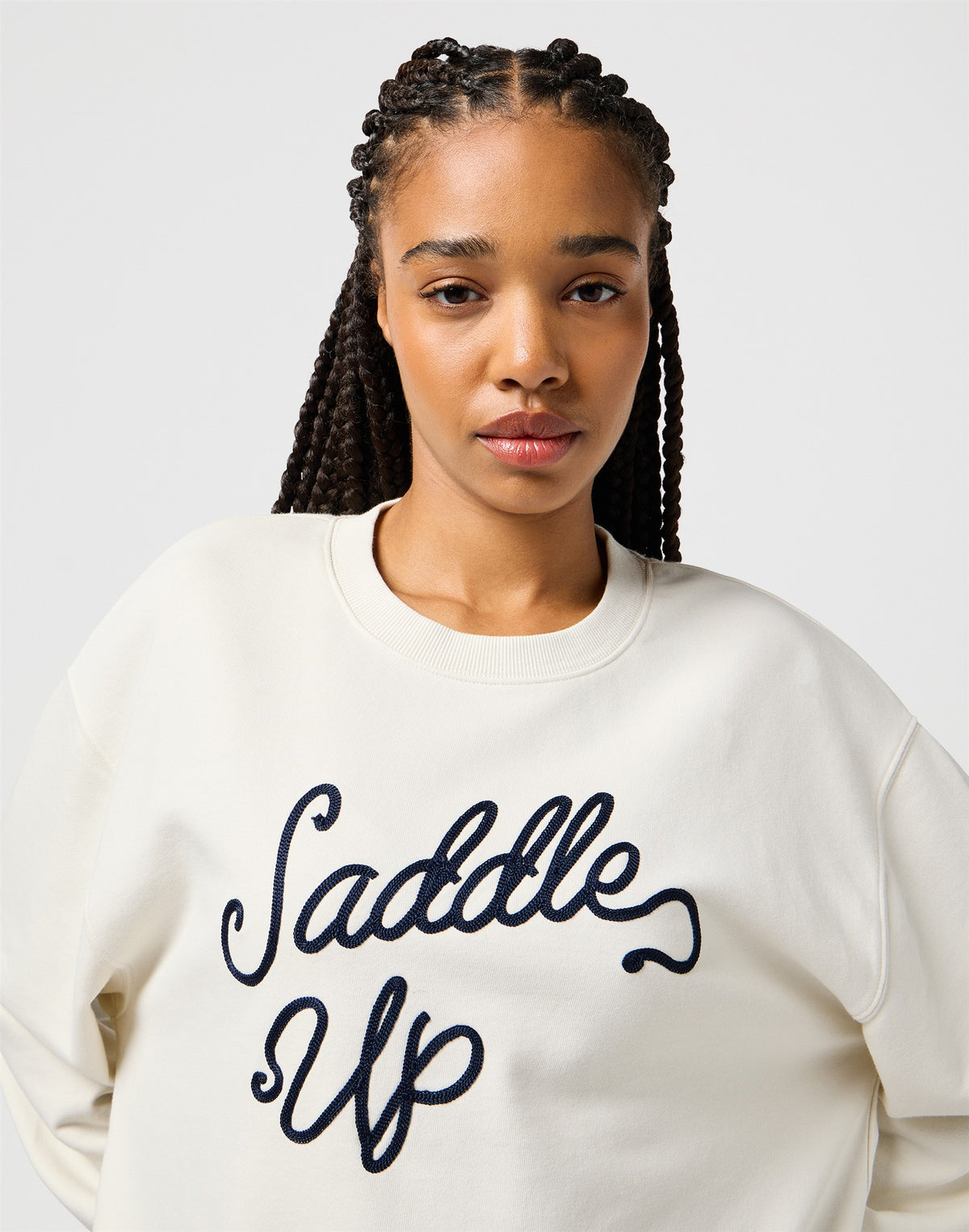 OVERSIZED SWEAT VINTAGE WHITE white | Bildmaterial bereitgestellt von SHOES.PLEASE.
