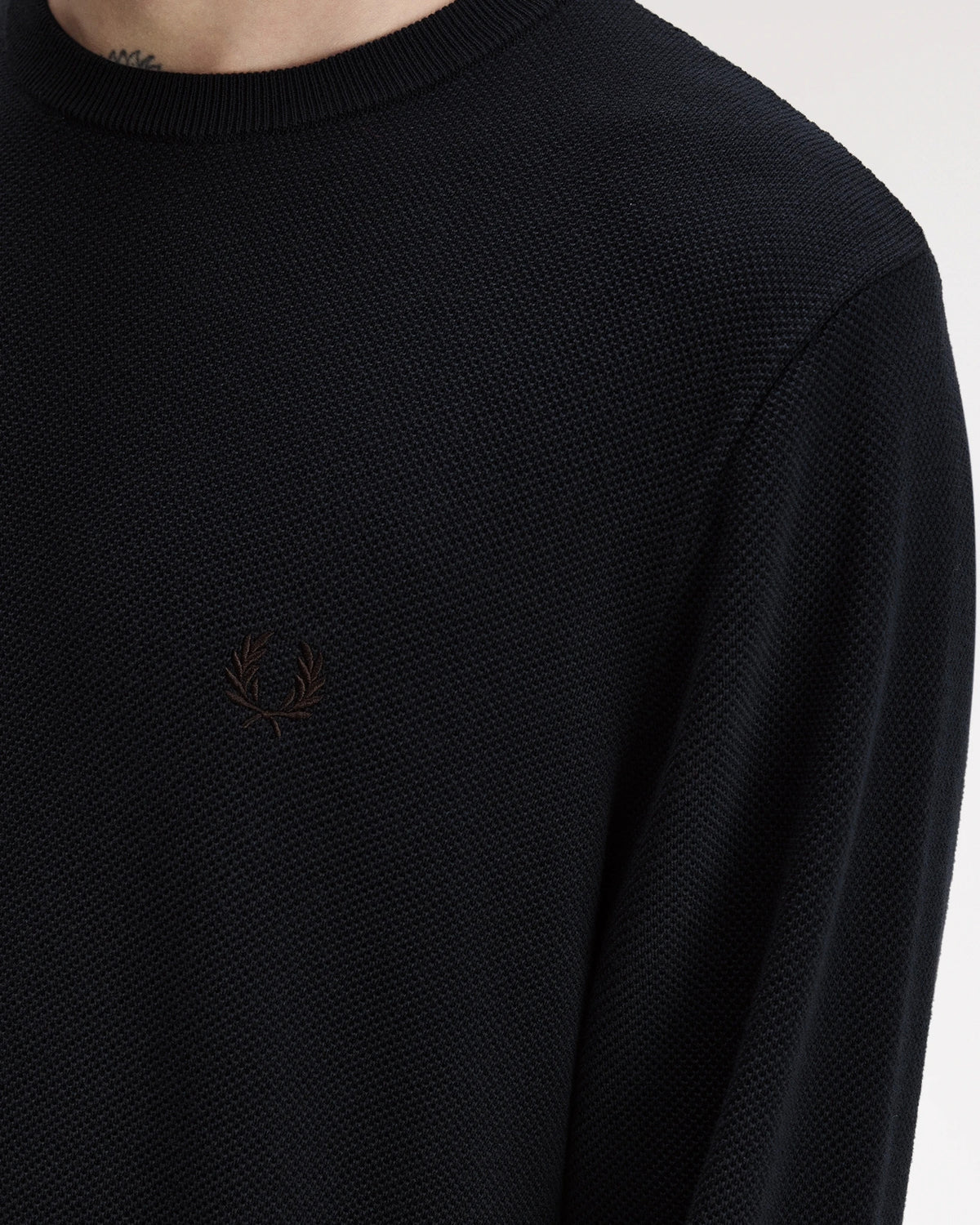 PIQUE STITCH JUMPER navy | Bildmaterial bereitgestellt von SHOES.PLEASE.