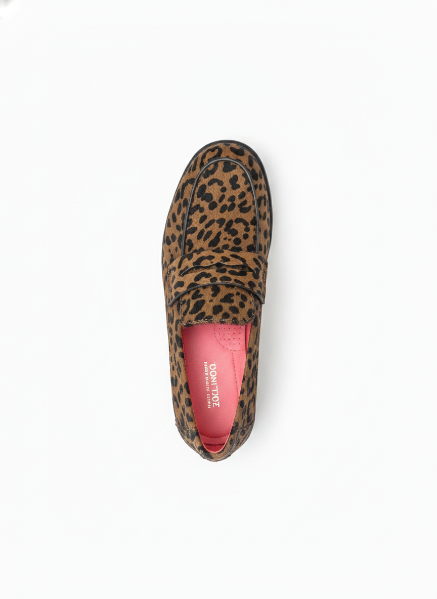 GENNY A 10 fur leopard cuoio | Bildmaterial bereitgestellt von SHOES.PLEASE.