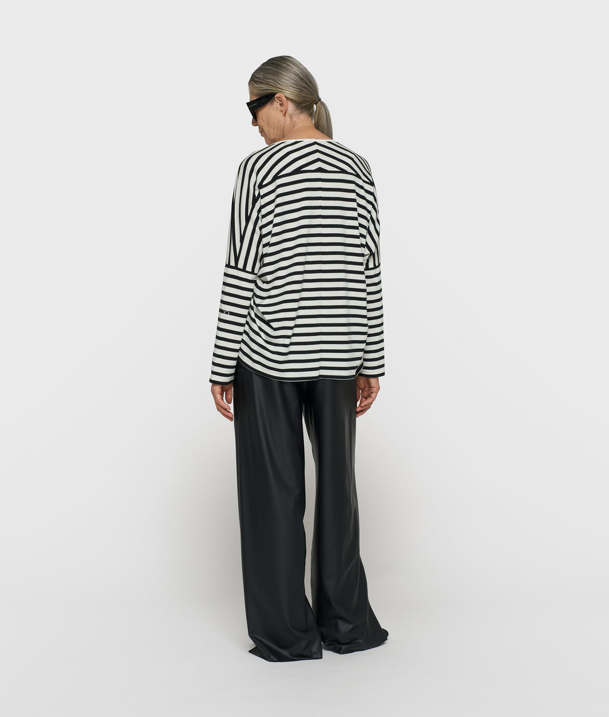 10DAYS Longsleeve Damen modal stripes beige | Bildmaterial bereitgestellt von SHOES.PLEASE.