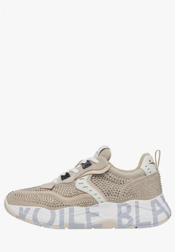 Club105. Suede/Strass beige/strass | Bildmaterial bereitgestellt von SHOES.PLEASE.