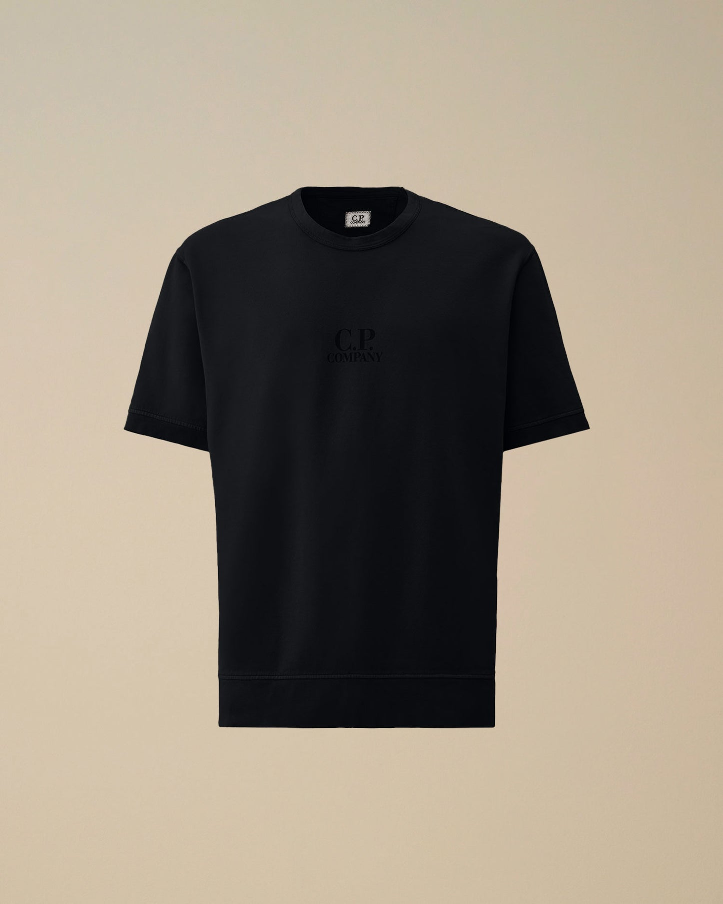 Lgt. Fleece Shortsleeve Sweatshirt black | Bildmaterial bereitgestellt von SHOES.PLEASE.