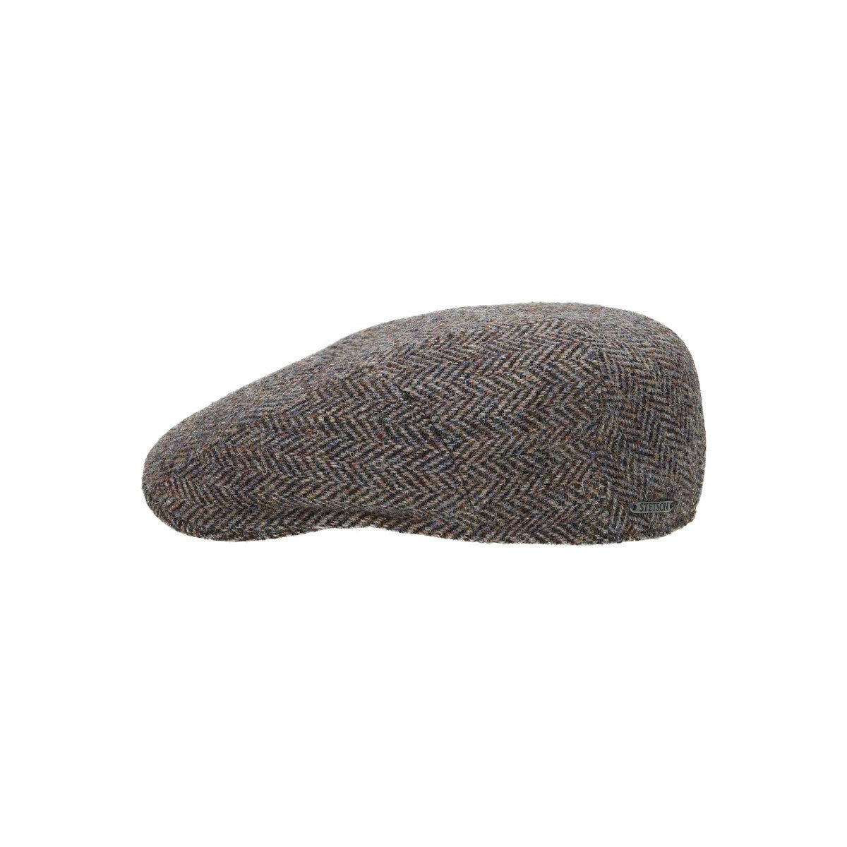 Ivy Cap Herringbone Harris Tweed fischgrat-beige | Bildmaterial bereitgestellt von SHOES.PLEASE.