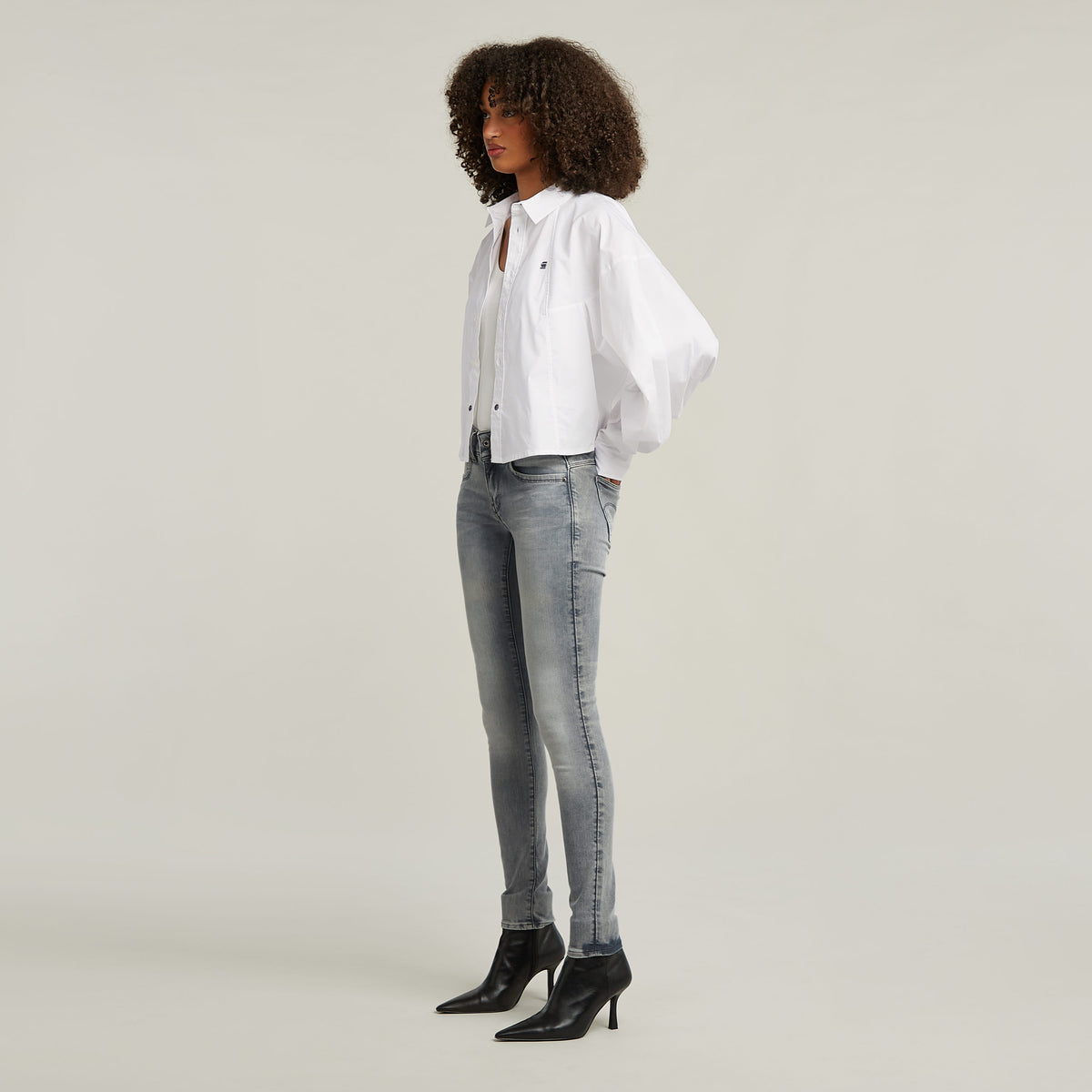 Lynn Skinny Wmn faded industrial grey | Bildmaterial bereitgestellt von SHOES.PLEASE.
