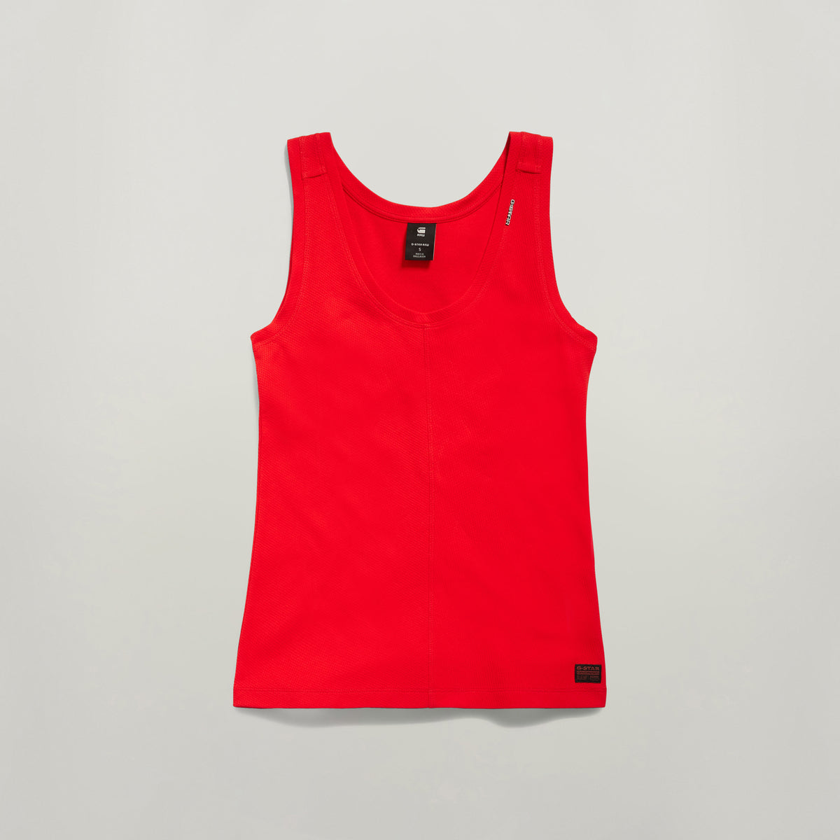 Front Seam Tank Top R T Wmn dk scarlet | Bildmaterial bereitgestellt von SHOES.PLEASE.