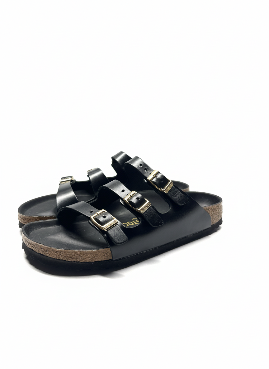 Florida Fresh Leather Women Narrow black new dressy leather | Bildmaterial bereitgestellt von SHOES.PLEASE.