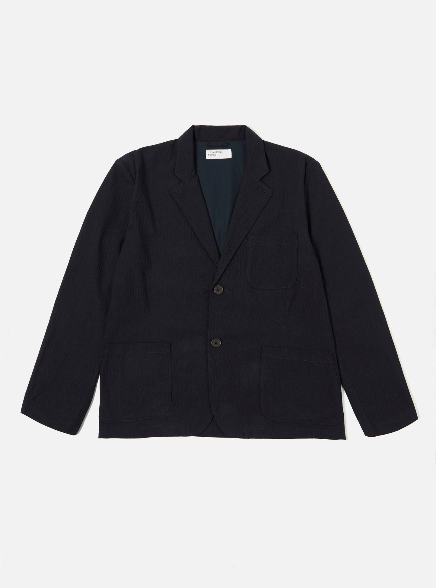TWO BUTTON JACKET dark navy | Bildmaterial bereitgestellt von SHOES.PLEASE.
