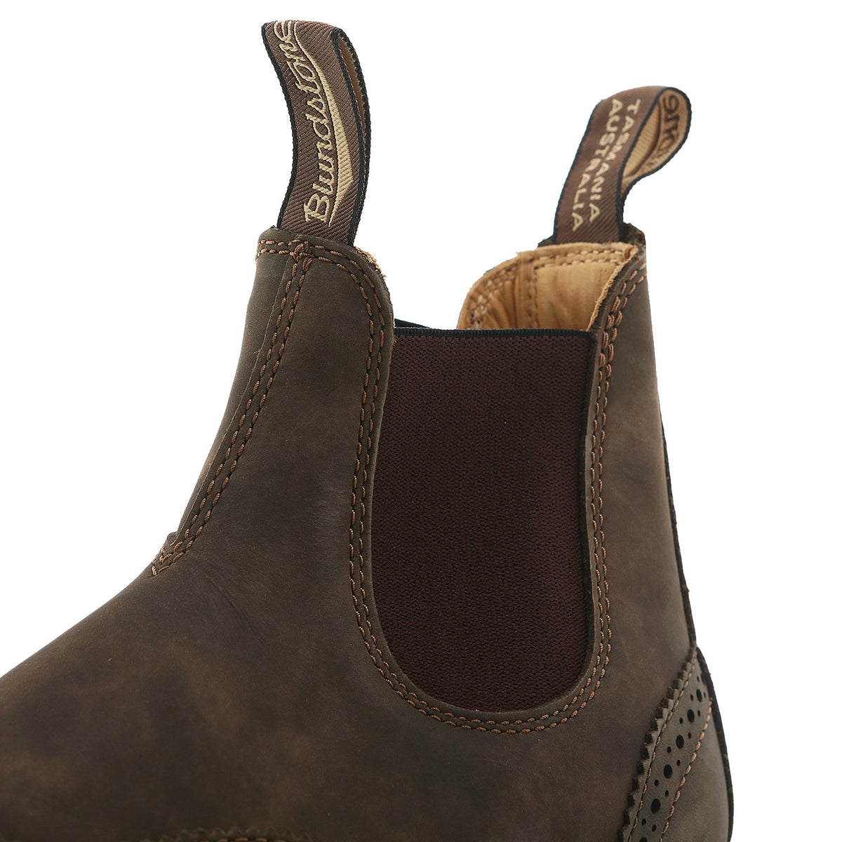 1471 Women Brogued Rustic brown Leather | Bildmaterial bereitgestellt von SHOES.PLEASE.