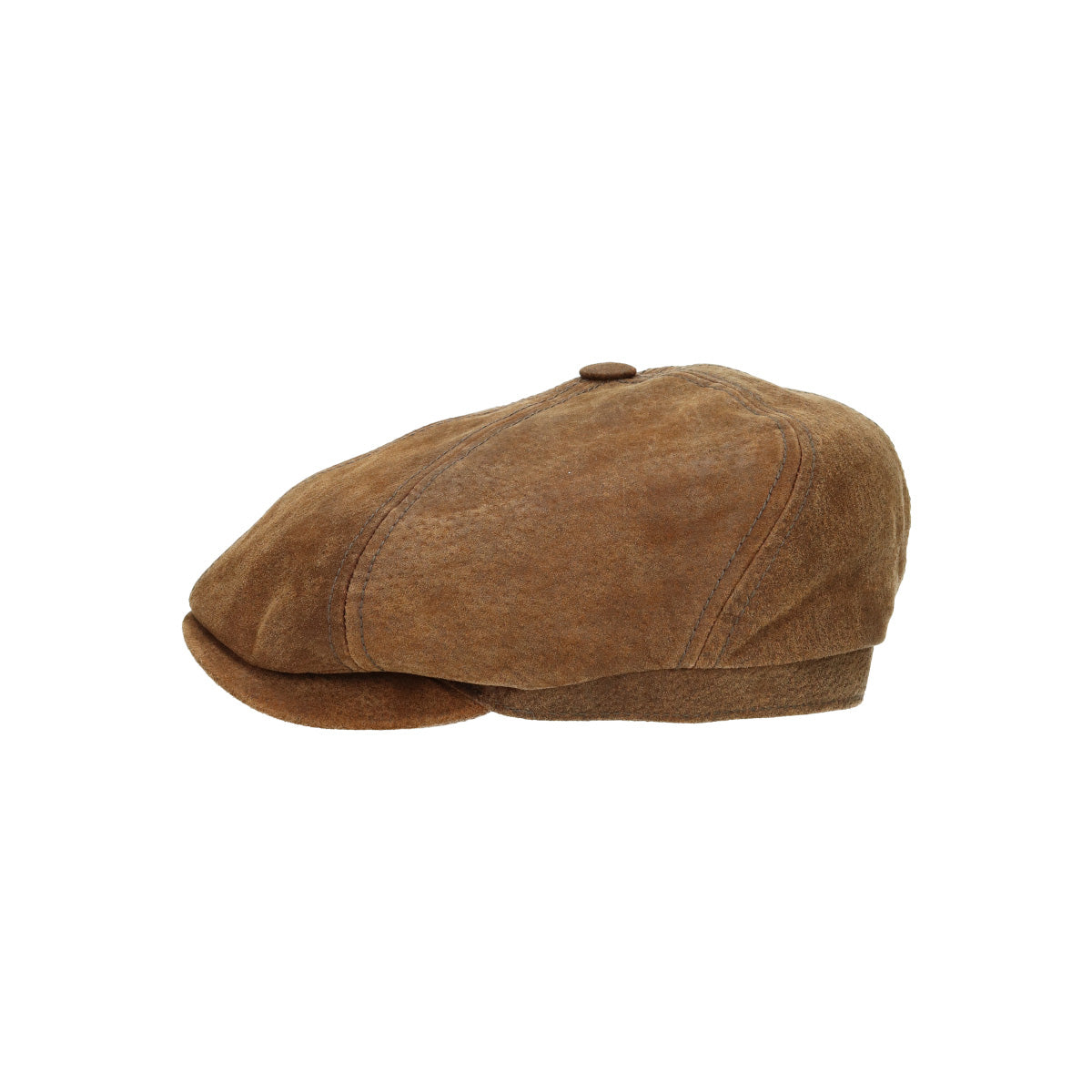 6-Panel Cap Pigskin braun | Bildmaterial bereitgestellt von SHOES.PLEASE.