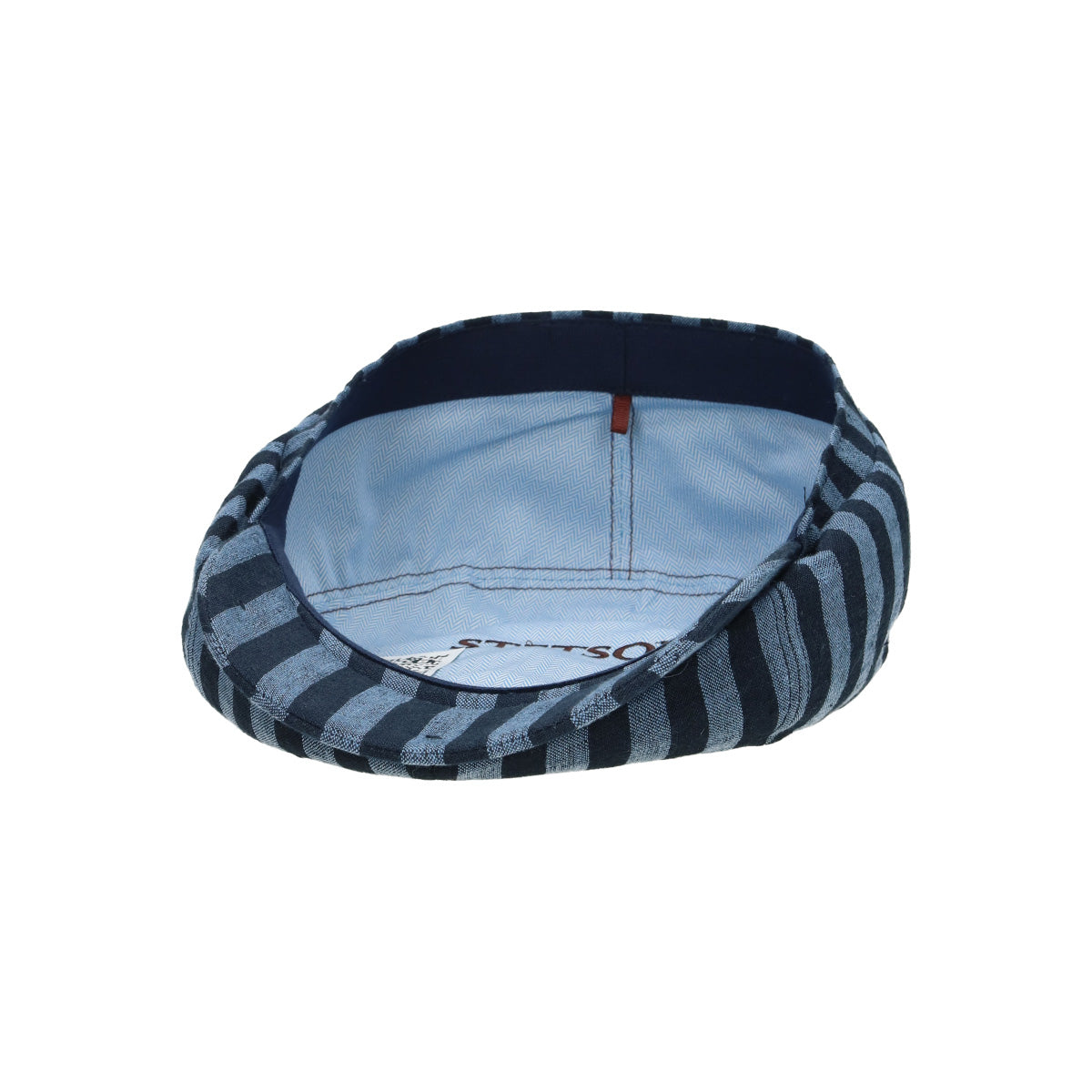 Hatteras Bold Linen Stripe braunblau | Bildmaterial bereitgestellt von SHOES.PLEASE.