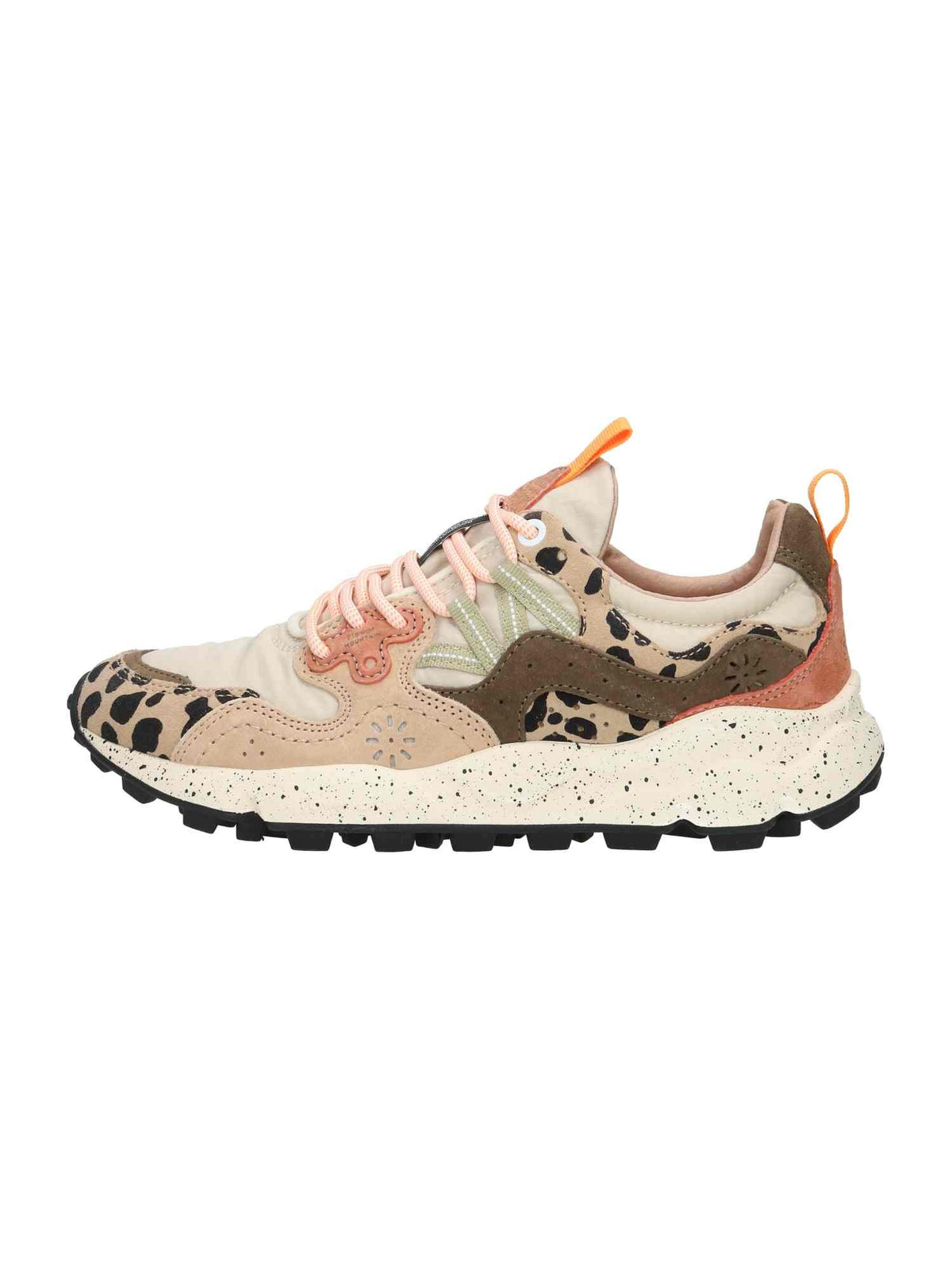 Yamano 3 Uni Suede/Print/Nylon beige-milk-light brown | Bildmaterial bereitgestellt von SHOES.PLEASE.