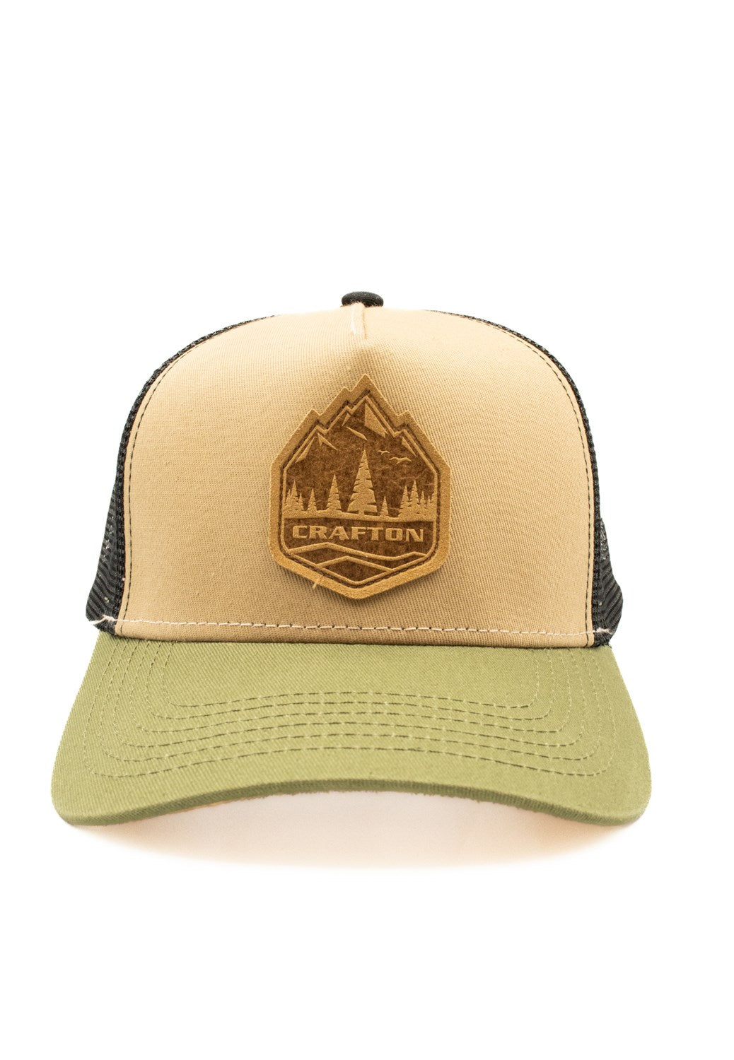 CRBIG MOUNTAIN Trucker Cap olv bg blk | Bildmaterial bereitgestellt von SHOES.PLEASE.