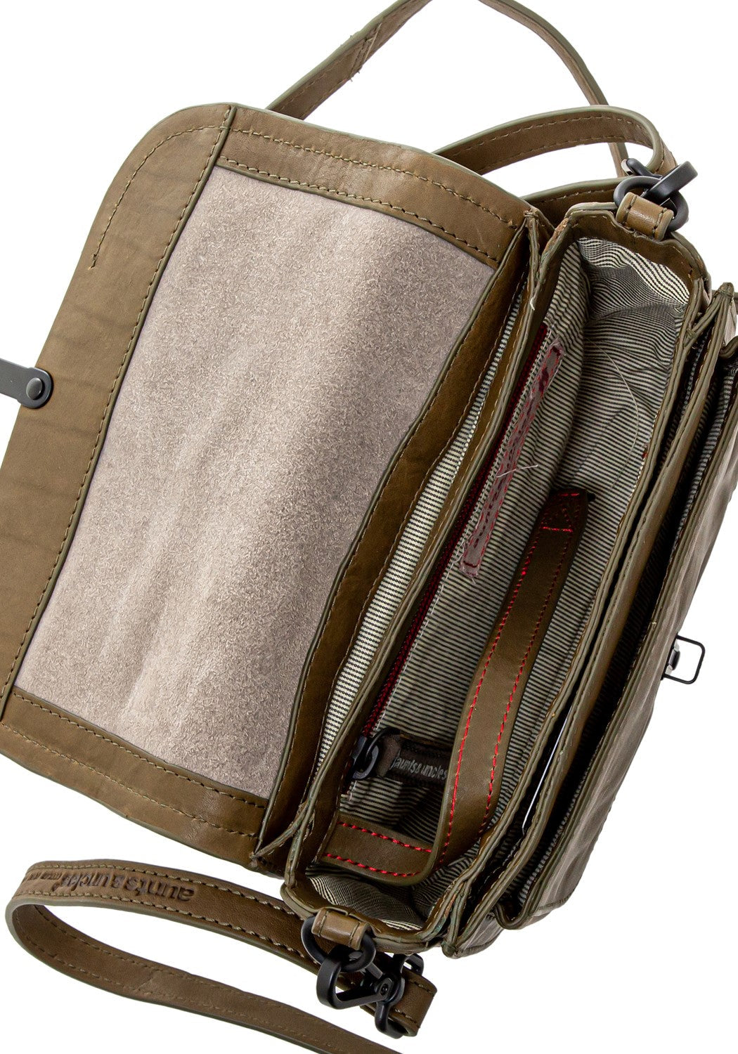 Mrs. Waffle Handtasche dark olive | Bildmaterial bereitgestellt von SHOES.PLEASE.