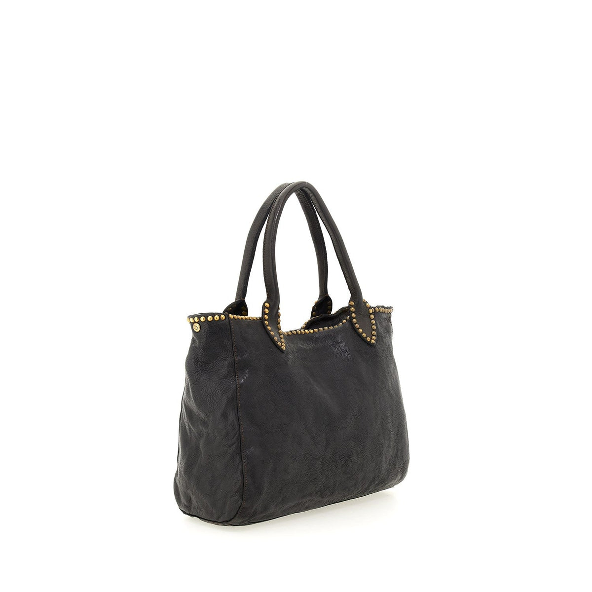 Shopping Bag Cow+Half Sphere Studs black | Bildmaterial bereitgestellt von SHOES.PLEASE.