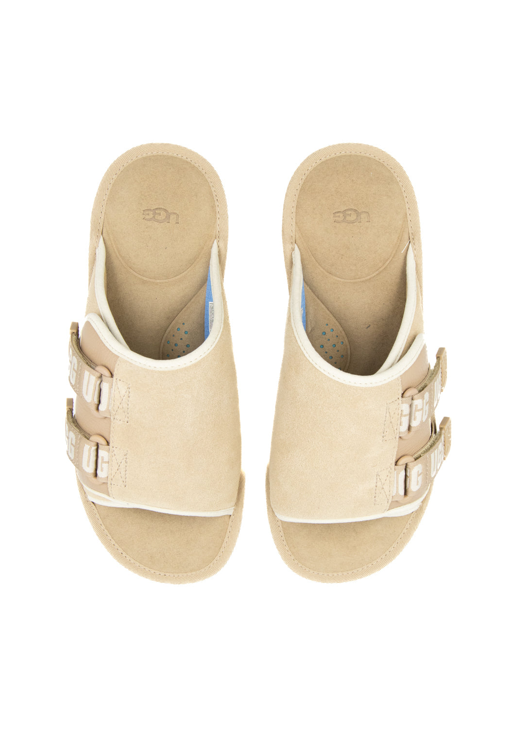 M Goldencoast Strap Slide sand/santorini dunkel | Bildmaterial bereitgestellt von SHOES.PLEASE.