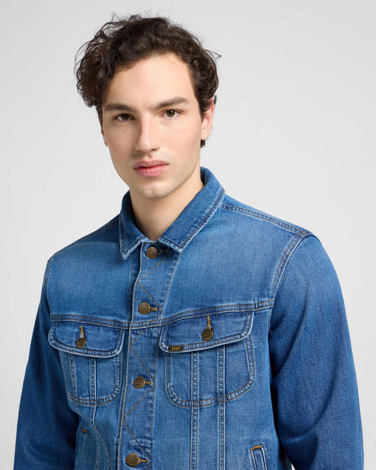RIDER_JACKET PLANET_WAVES medium denim | Bildmaterial bereitgestellt von SHOES.PLEASE.