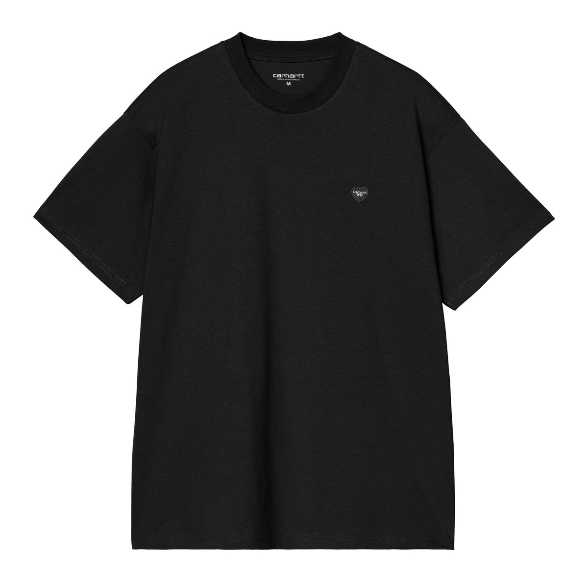 S/S Small Heart T-Shirt black / black | Bildmaterial bereitgestellt von SHOES.PLEASE.
