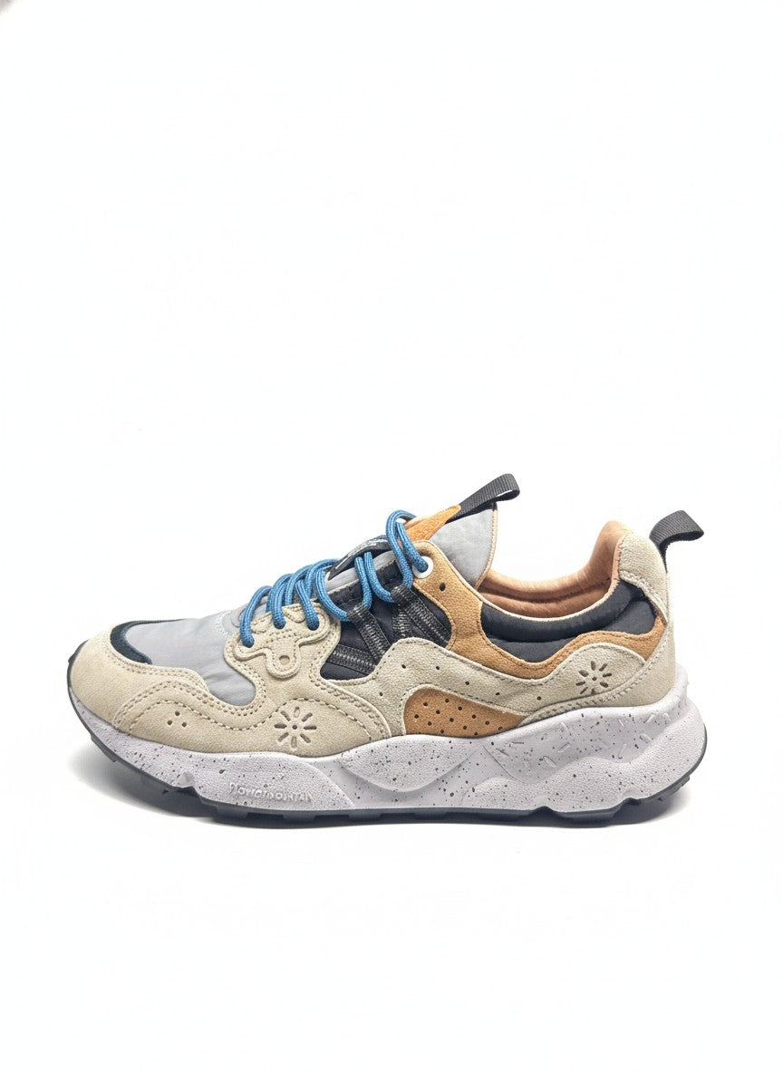 Yamano 3 Man Suede/Nylon dark beige grey black | Bildmaterial bereitgestellt von SHOES.PLEASE.