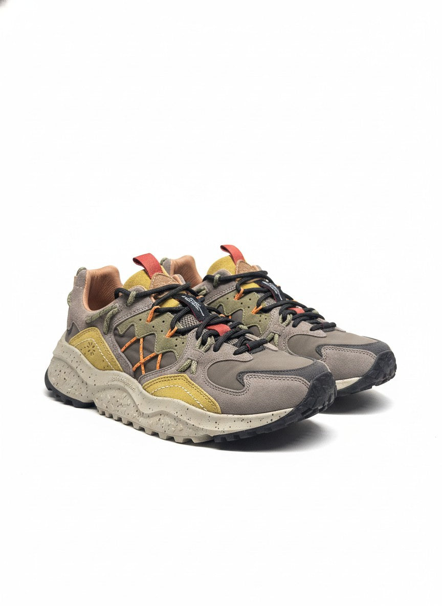 Yamabushi Man Suede/Nylon mud dark brown acid | Bildmaterial bereitgestellt von SHOES.PLEASE.