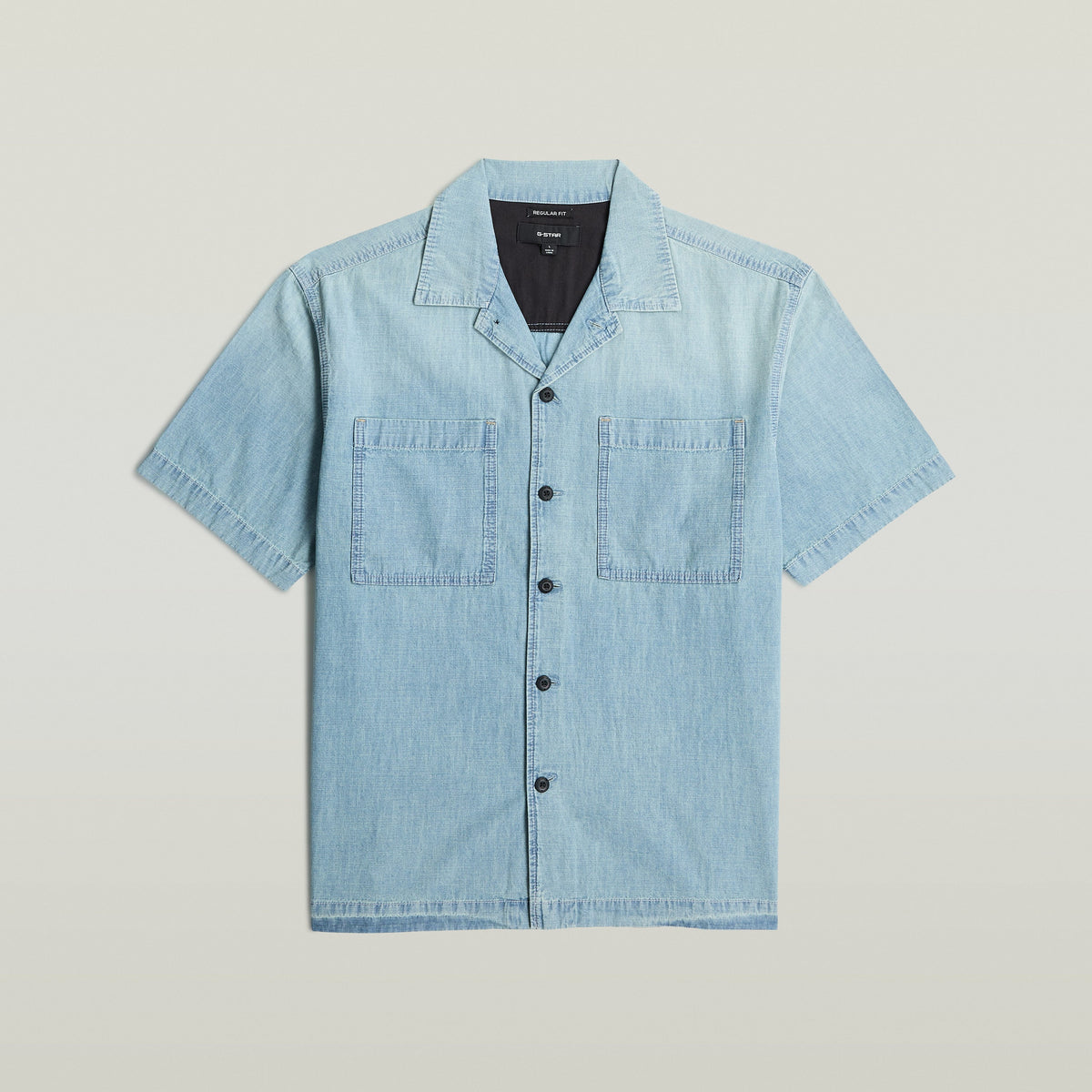 Bowling 2-pkt Regular Shirt s\s lightblue | Bildmaterial bereitgestellt von SHOES.PLEASE.
