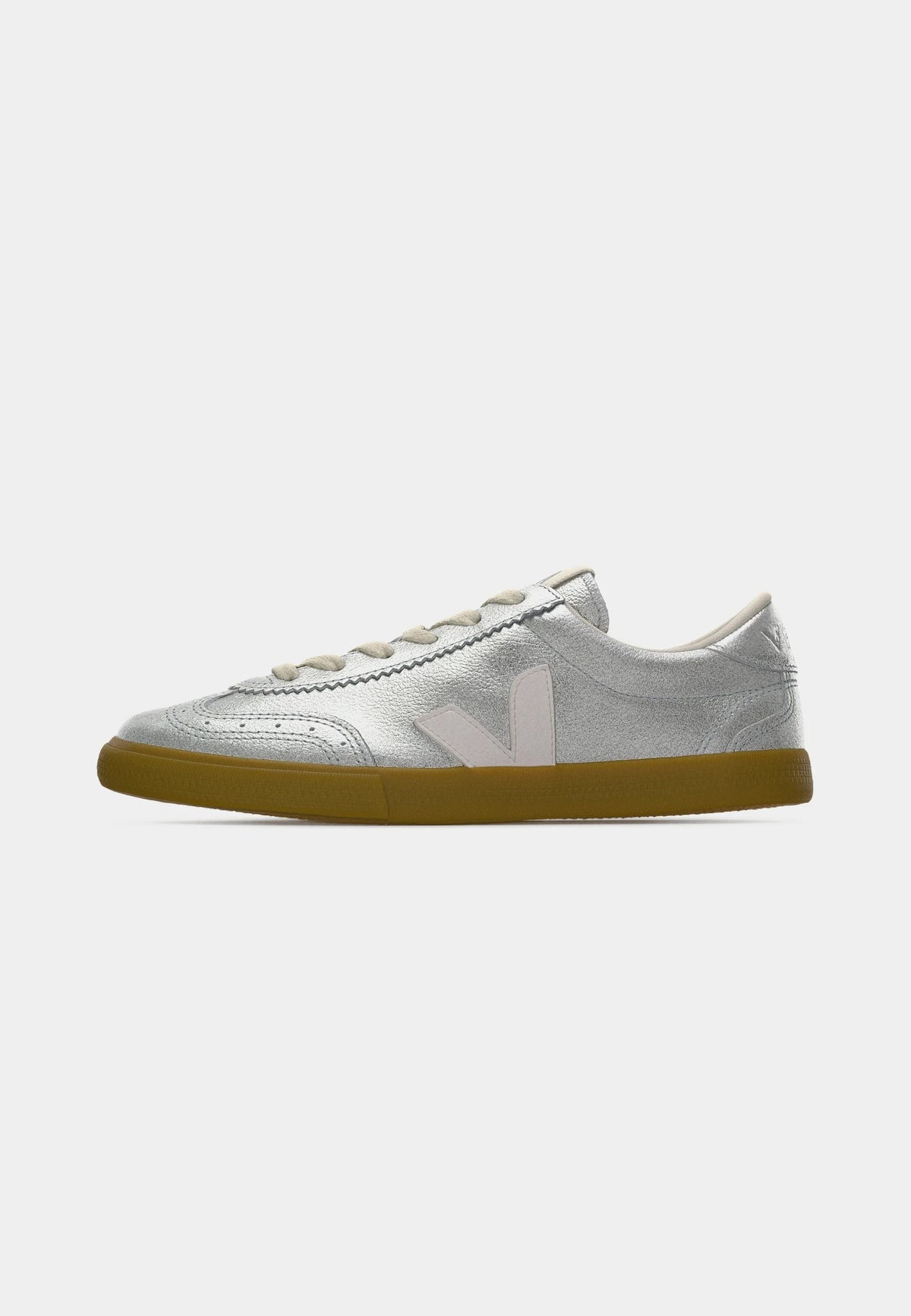 VOLLEY O.T. LEATHER SILVER white nat | Bildmaterial bereitgestellt von SHOES.PLEASE.