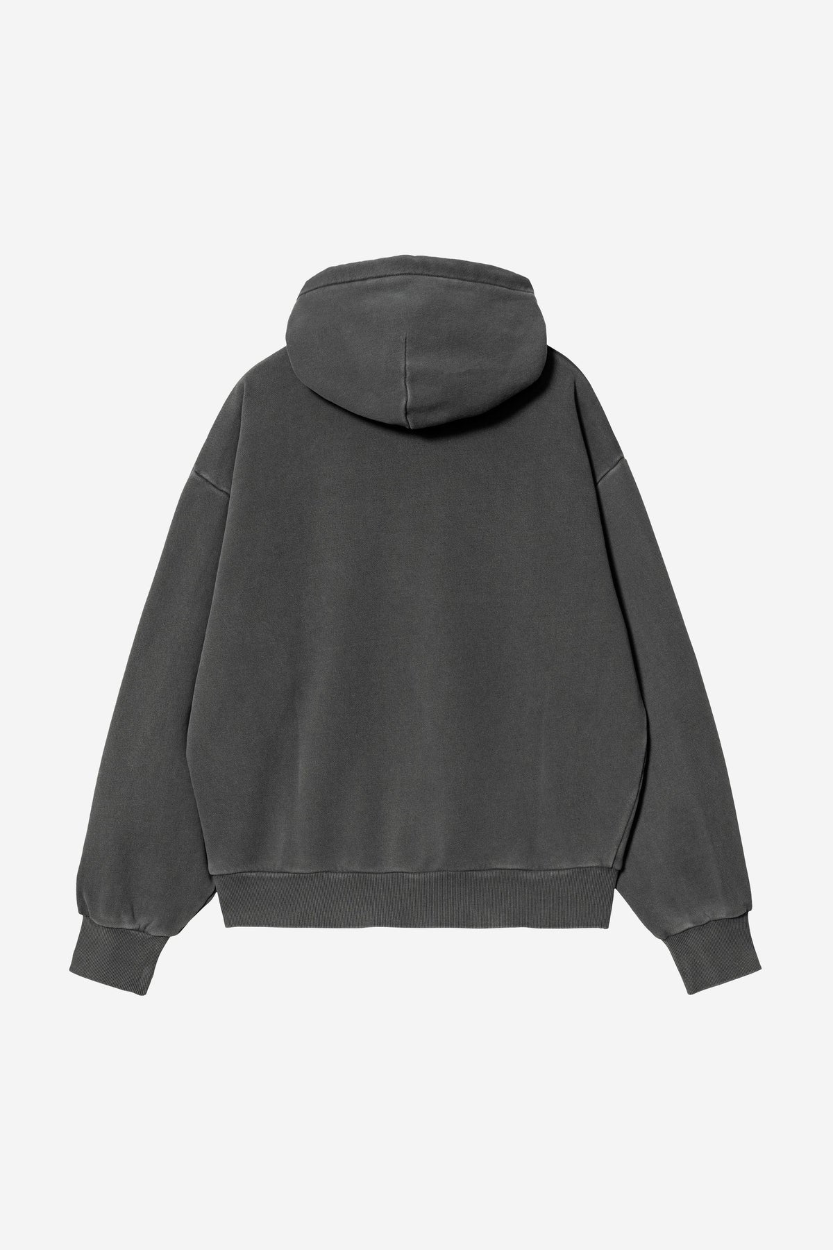 W' Hooded Nelson Sweat black/garment dyed | Bildmaterial bereitgestellt von SHOES.PLEASE.