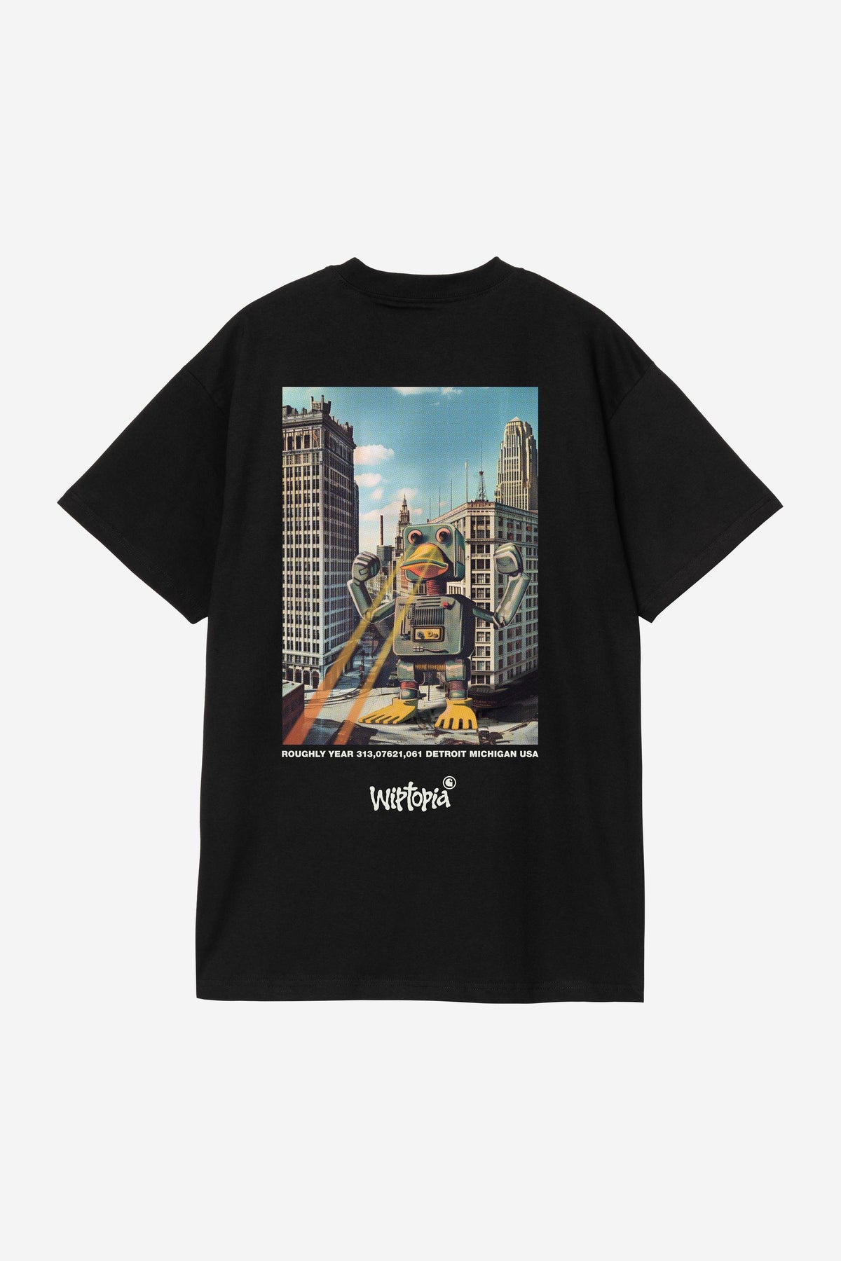 S/S Wiptopia T-Shirt black | Bildmaterial bereitgestellt von SHOES.PLEASE.