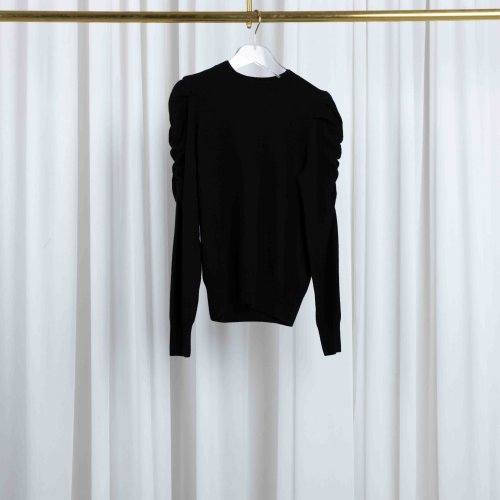 Cashmere Dames Trui Pofmouw Mave Zwart black | Bildmaterial bereitgestellt von SHOES.PLEASE.