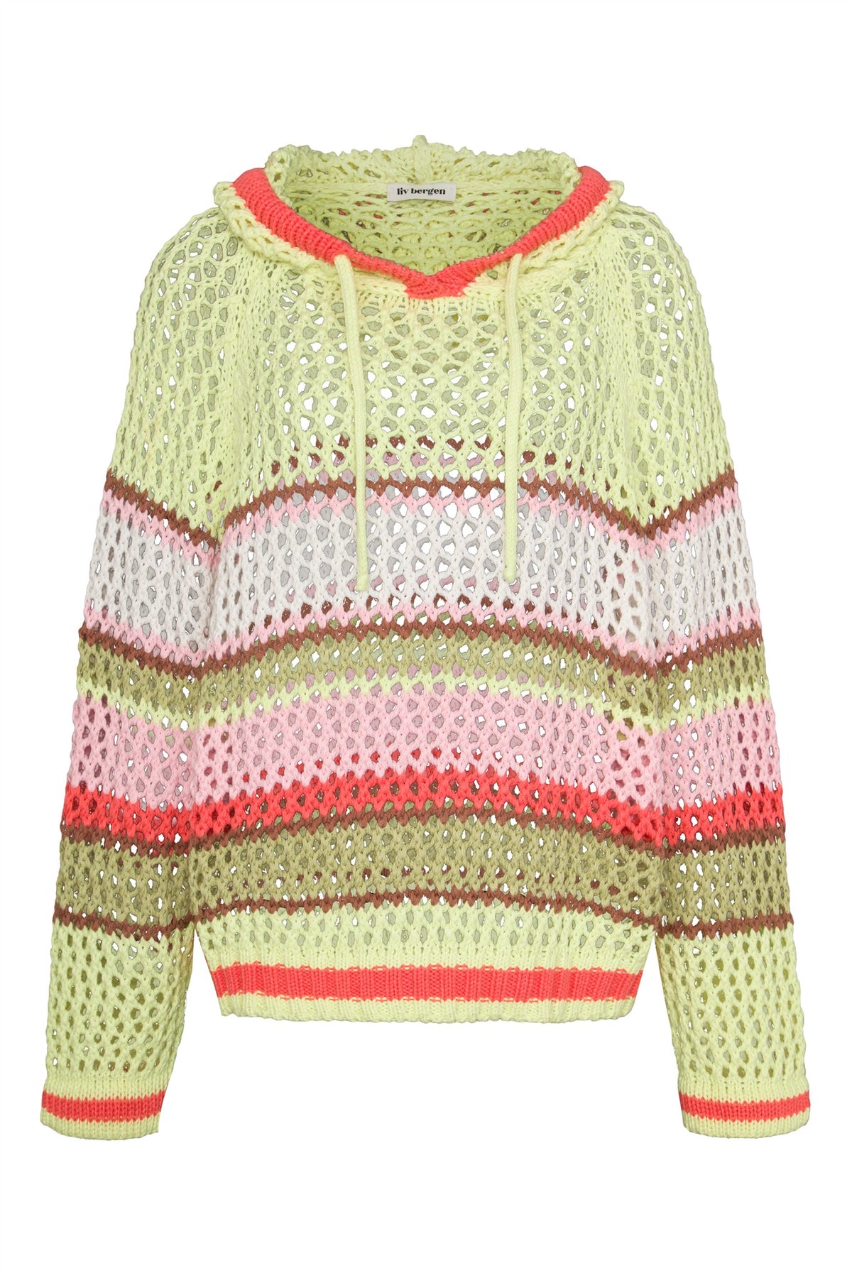 CROCHET_MULTI multi stripe limette | Bildmaterial bereitgestellt von SHOES.PLEASE.