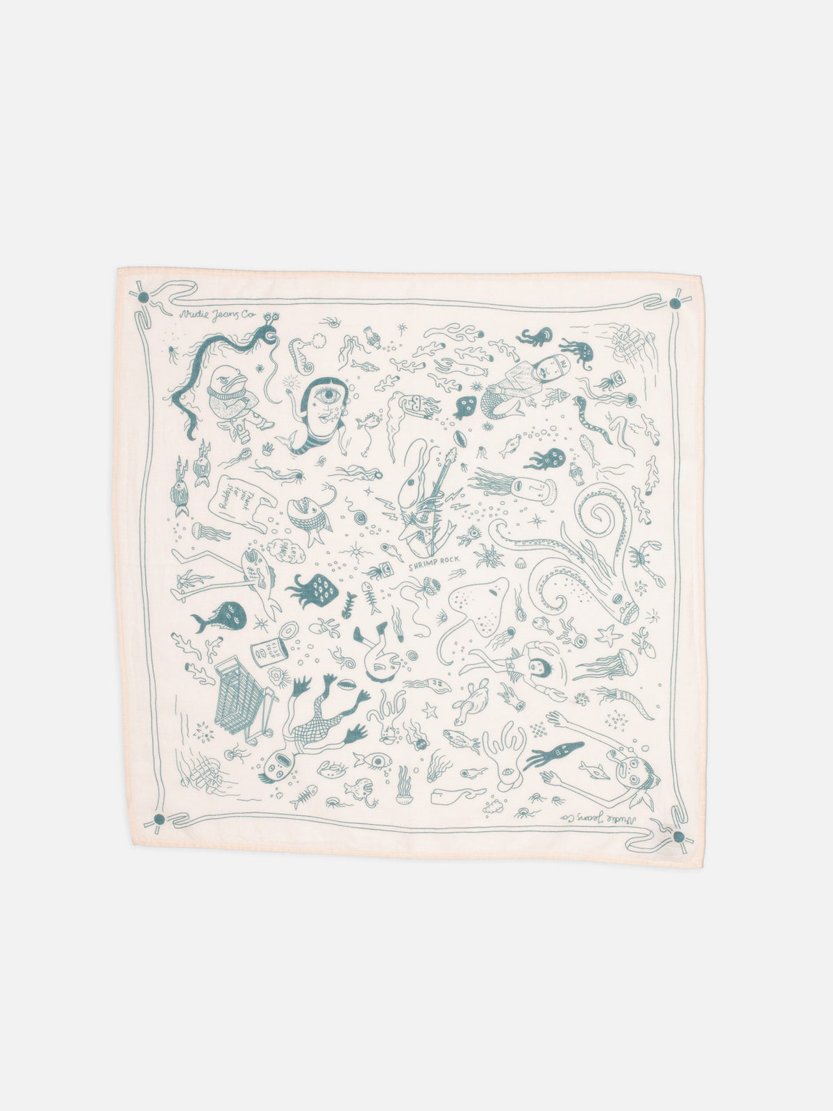 Ingrid Bandana Deep Sea Doodles pink | Bildmaterial bereitgestellt von SHOES.PLEASE.
