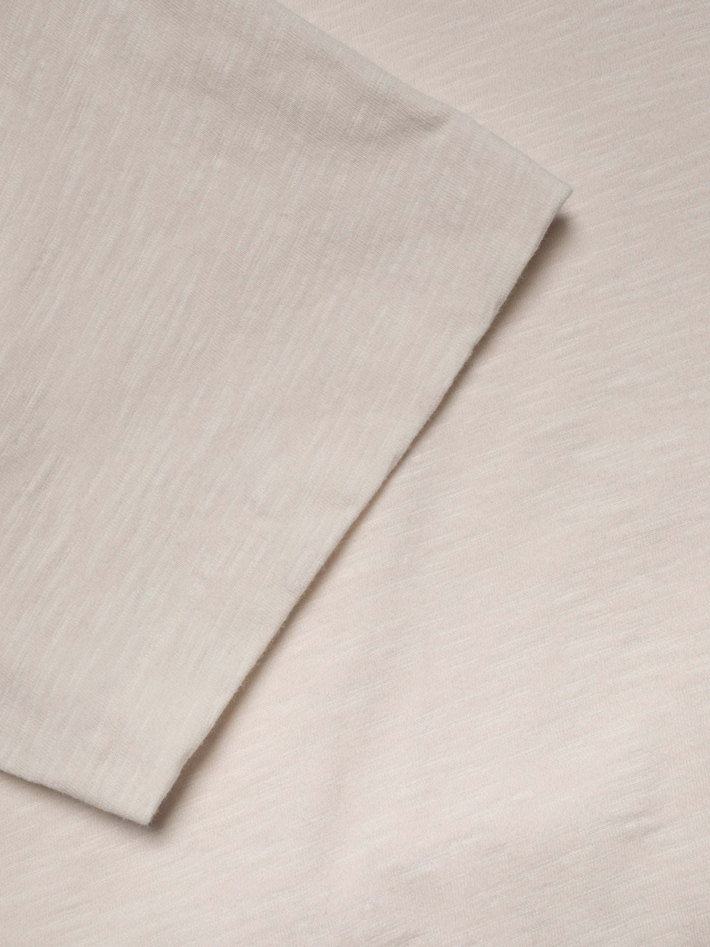 Roy Heavy Slub T-Shirt ecru | Bildmaterial bereitgestellt von SHOES.PLEASE.