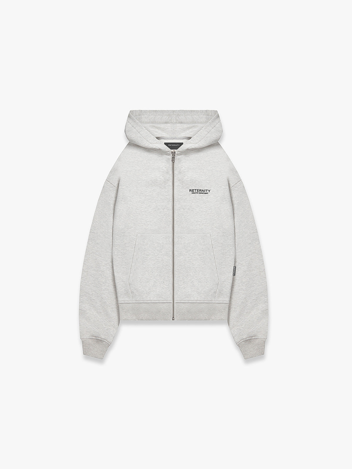 Creative Dept Zip-Hoodie  melange grey | Bildmaterial bereitgestellt von SHOES.PLEASE.