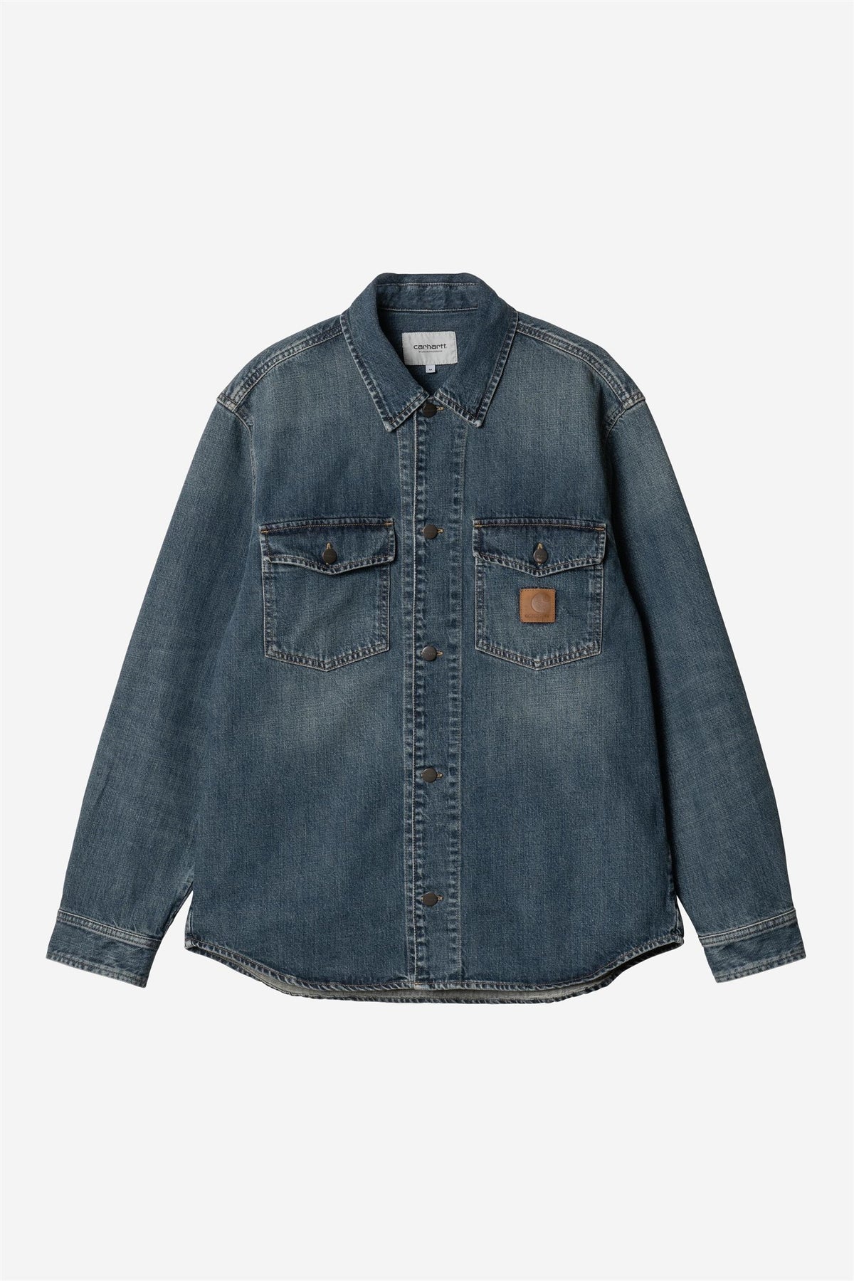Lincoln Shirt Jac blue/worn used wash | Bildmaterial bereitgestellt von SHOES.PLEASE.