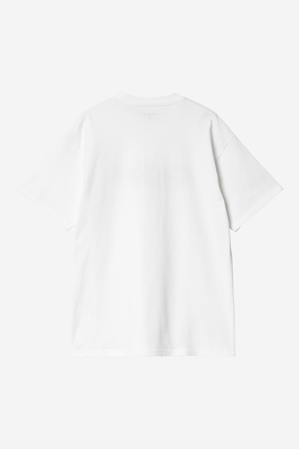 S/S Label Script T-Shirt white | Bildmaterial bereitgestellt von SHOES.PLEASE.