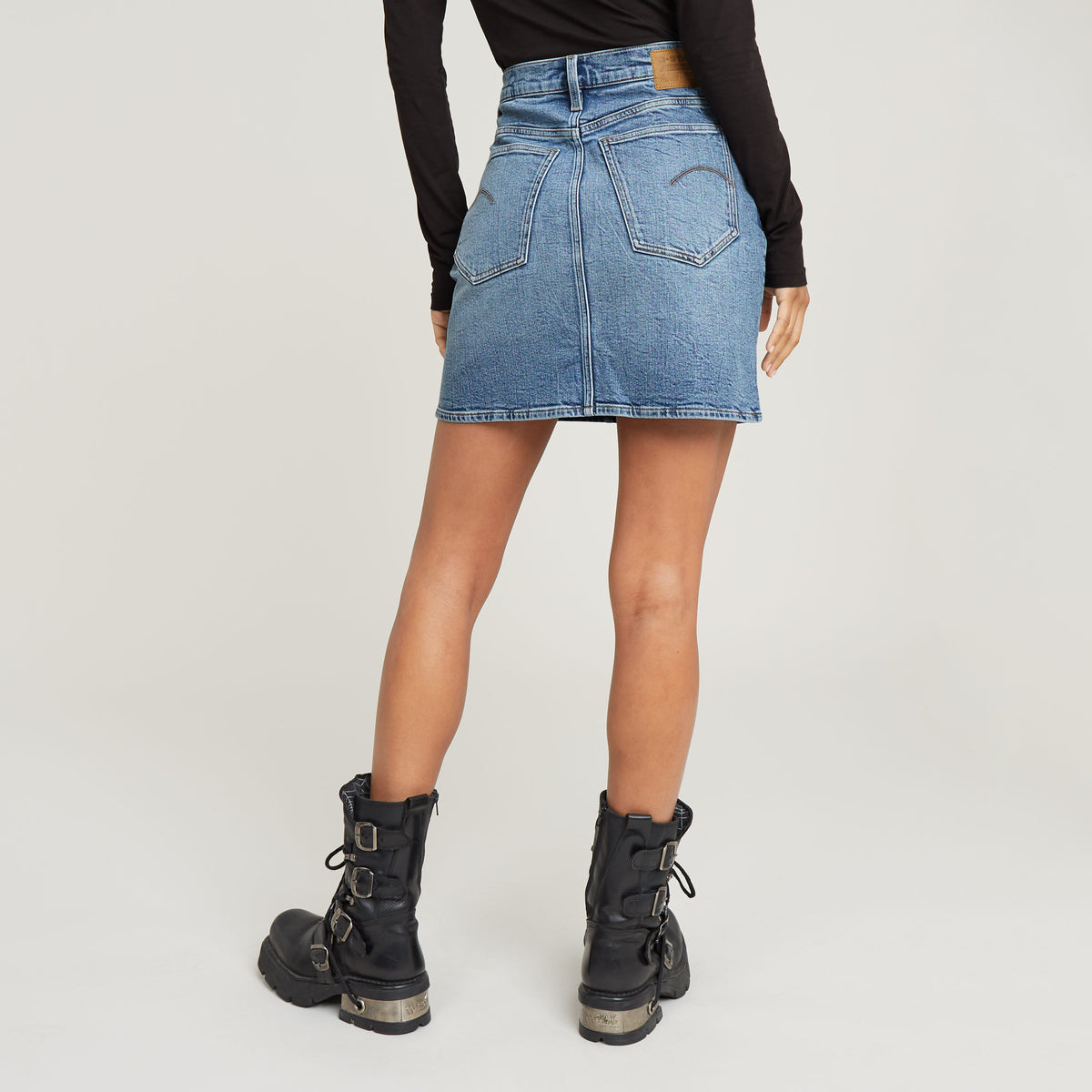 Viktoria Short Skirt Clean Edge wmn faded sea point blue | Bildmaterial bereitgestellt von SHOES.PLEASE.