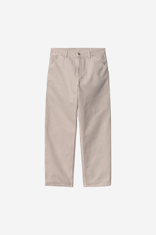 Single Knee Pant dusky beige /stone canvas
