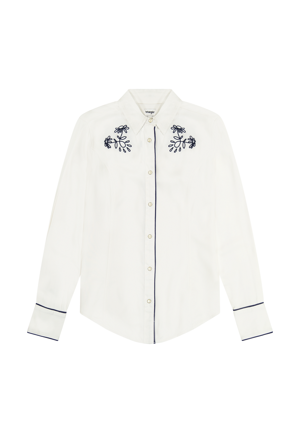 PIPED WESTERN SHIRT VINTAGE WHITE white | Bildmaterial bereitgestellt von SHOES.PLEASE.